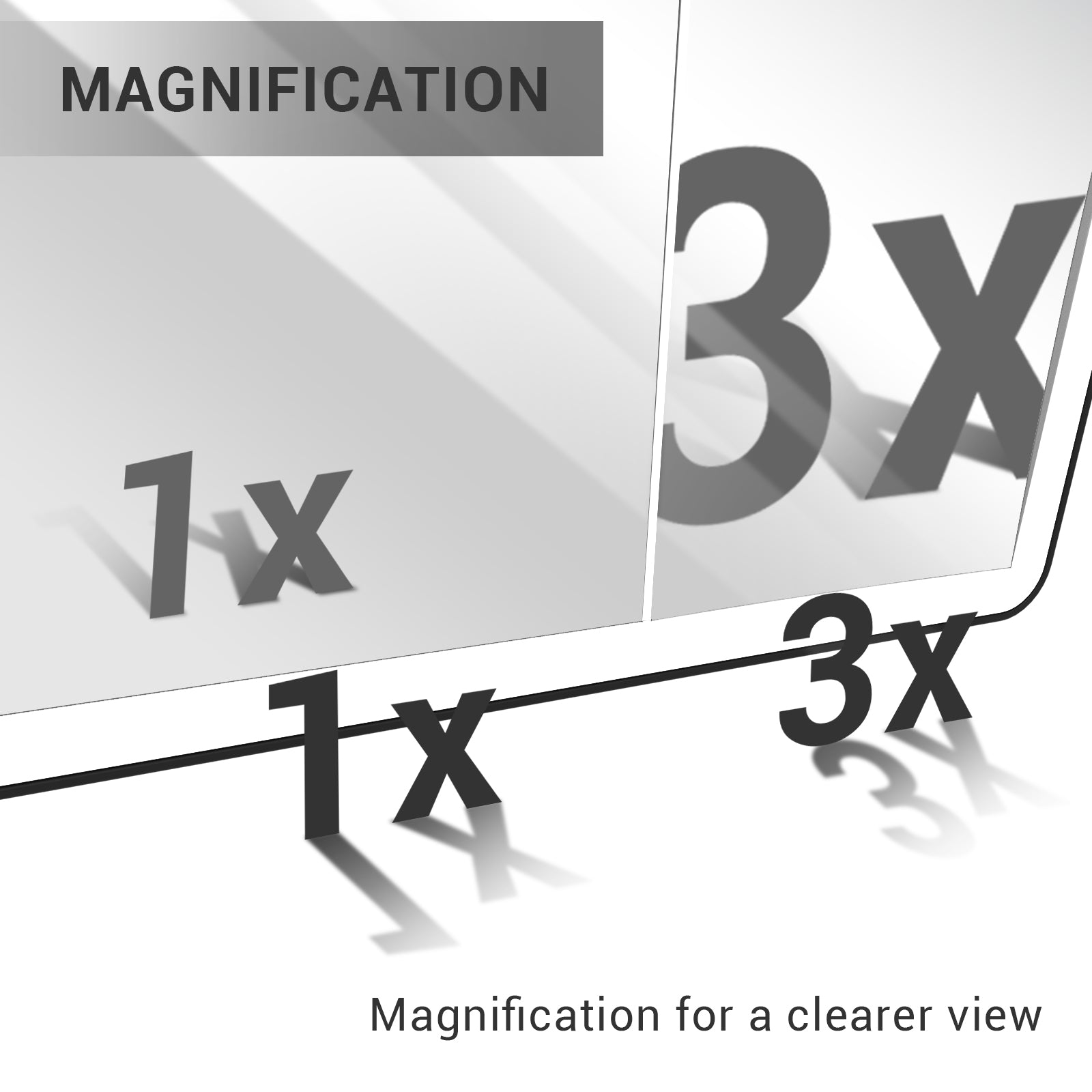 LED Car Visor Vanity Mirror